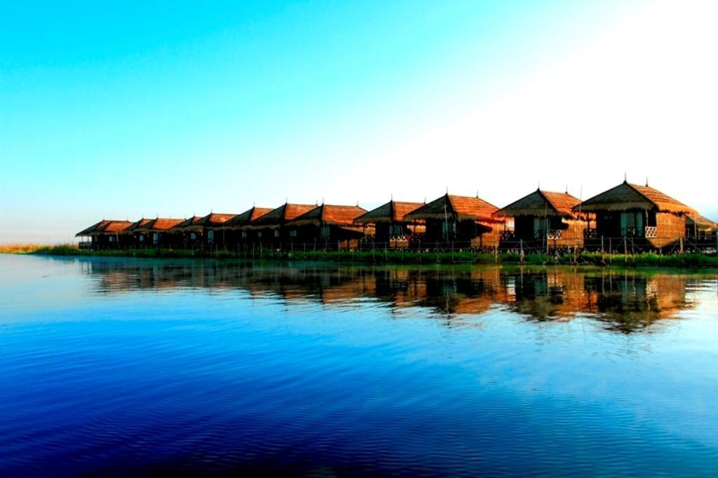 スカイ レイク インレー リゾート Inle Lake エクステリア 写真