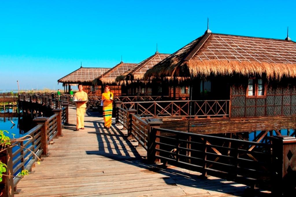 スカイ レイク インレー リゾート Inle Lake エクステリア 写真