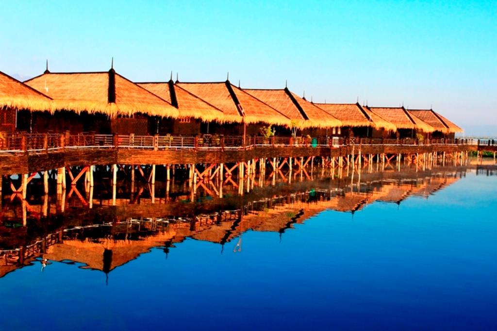スカイ レイク インレー リゾート Inle Lake エクステリア 写真