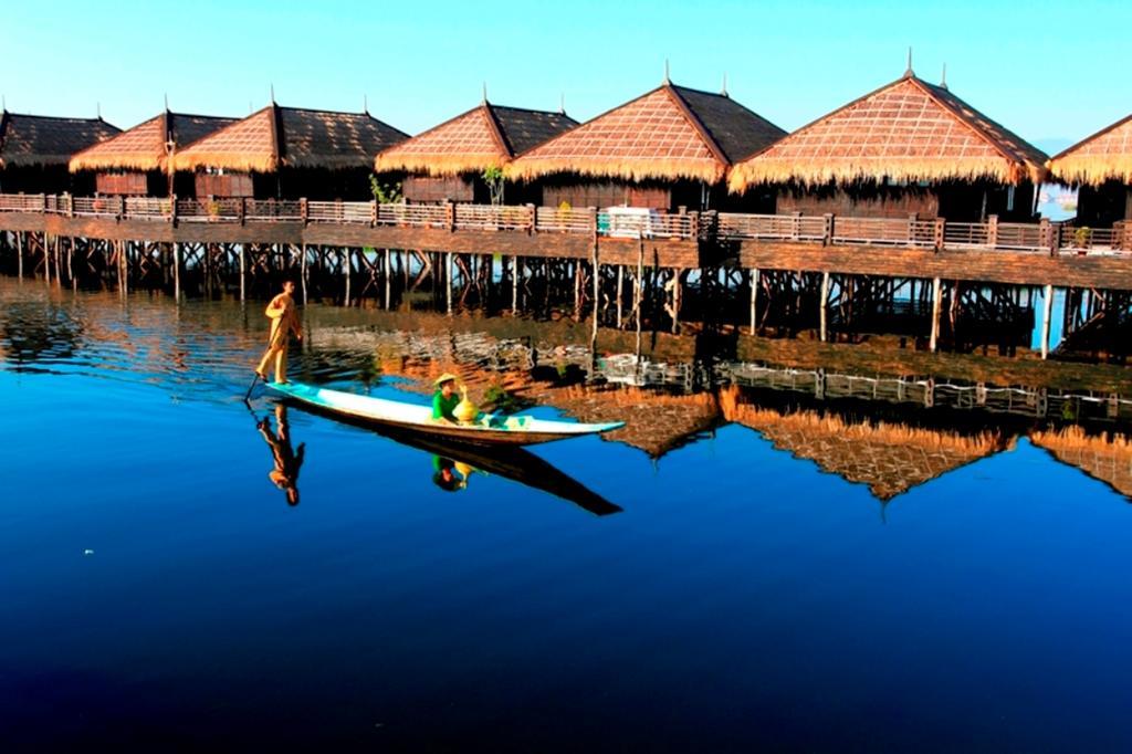 スカイ レイク インレー リゾート Inle Lake エクステリア 写真