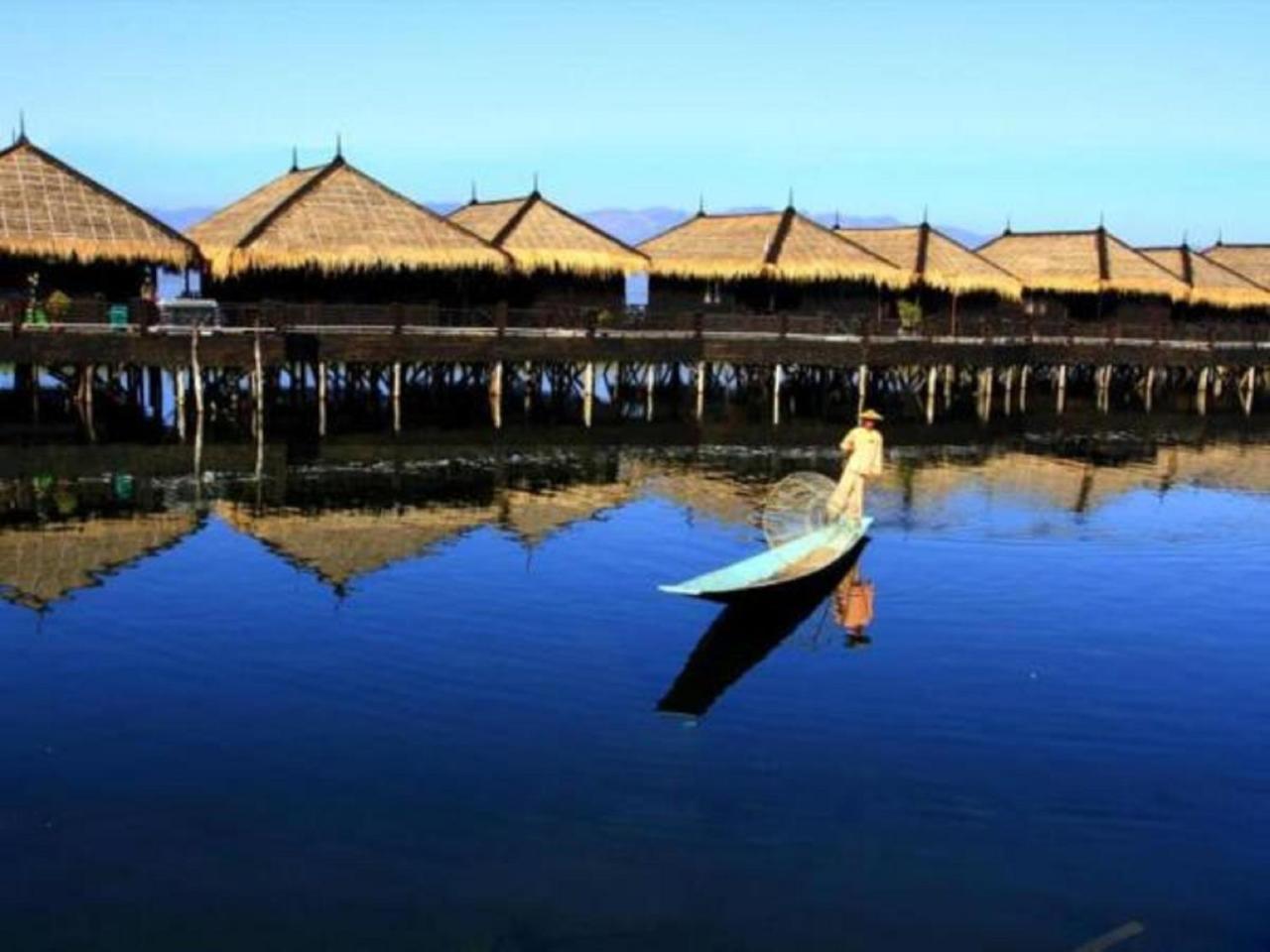 スカイ レイク インレー リゾート Inle Lake エクステリア 写真